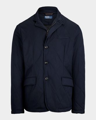 Polo Ralph Lauren Men & apos;s Performance Gabardine Quilted Jacket
