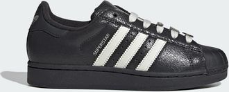 adidas Originals Superstar II - Sneakers grigio scuro e bianche-Nero