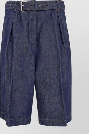 Dries Van Noten tailored shorts belt loops and pockets