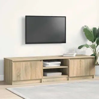 vidaXL Vidaxl - Mobile Tv Rovere Sonoma 140x40x35,5 Cm In Legno Multistrato