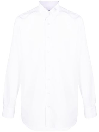 Lardini button-up cotton shirt - White