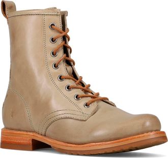 Frye Veronica Flex Combat Boot in Eucalyptus at Nordstrom Rack, Size 8.5