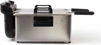 Livoo Livoo - Doc217 Freidora Doble 2 X 3 L Acero Inoxidable 3300w - Negro + Gris