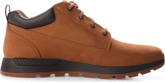 Timberland Mens Killington Trekker Low Nubuck Boots in Brown Leather - Size UK 11.5