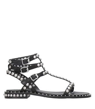 Ash Sandals Black+Silver