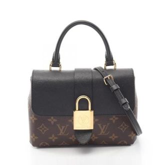 Louis Vuitton Pre-owned Locky BB Monogram Handbag - Dames - Pre-owned - Bruin - Maat: ONE Size Leer
