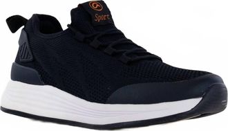 Ara Mens Chicago Slip-On Lace Sneaker In Blue