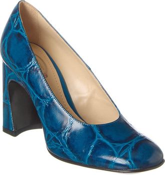 Tod's TodS Embossed Leather Pump
