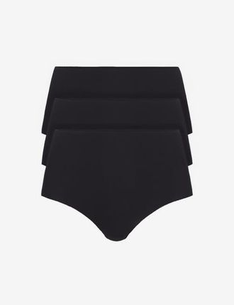 Commando Classic High Rise Bikini 3-Pack in Black at Nordstrom, Size X-Small