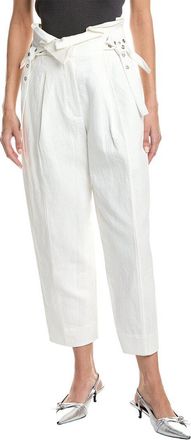 3.1 Phillip Lim Linen-Blend Paperbag Pant