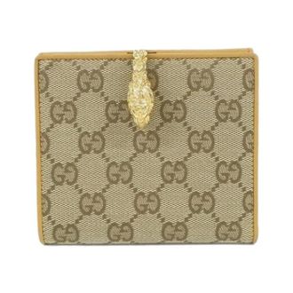 Gucci Pre-owned Bi-fold Wallet - unisex - Gucci Vintage - Vintage Wallets - Beige - ONE SIZE - Pre-owned