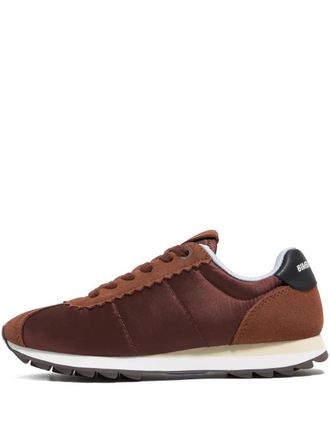 Bimba & Lola 13 18 scalloped-trim sneakers - Brown