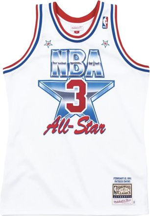 Mitchell & Ness T-shirt All Star East 1991-92 Patrick Ewing - Bianco