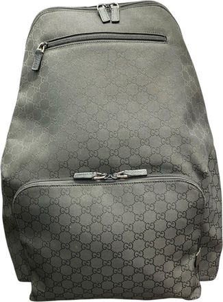 Gucci Black Nylon Backpack (Pre-Owned)