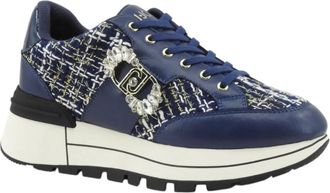 Liu Jo Sneakers - Dames - Sneakers - Blauw - 37 EU - Leer - Schoenen
