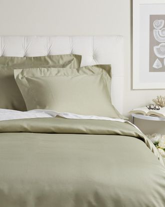 Superior Dnu Superior 800 Thread Count Premium Egyptian Cotton Solid Duvet Cover Set