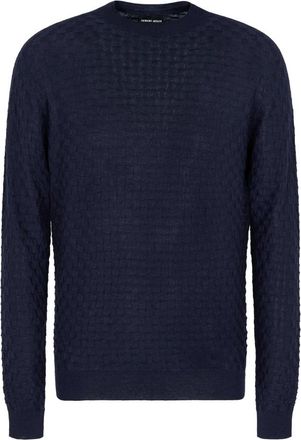 Giorgio Armani Hombre, Jerseys, Azul, Talla: L