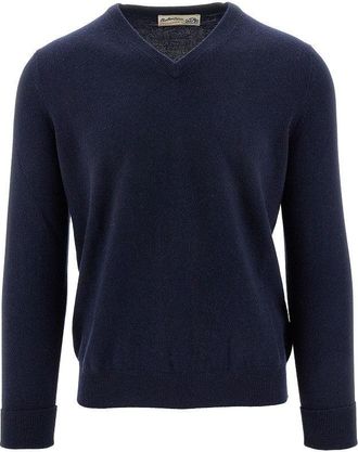 Ballantyne V-neck cashmere sweater Man 48