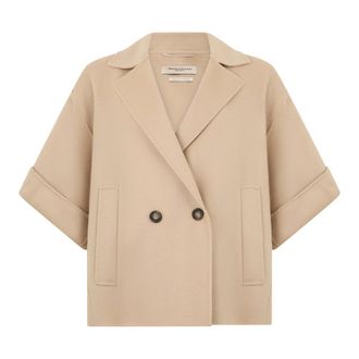 Max Mara Dames, Jassen, Beige, Maat: M