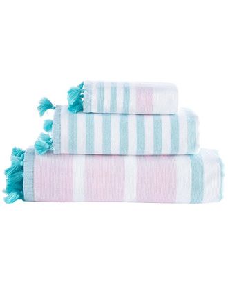 Brooks Brothers Turkish Pesthemal 3Pc Towel Set