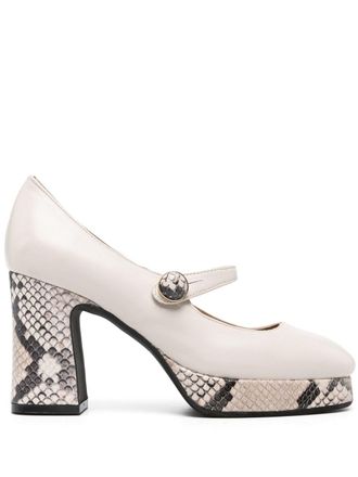 Roberto Festa Milano Pumps Kangra 95mm - Toni neutri