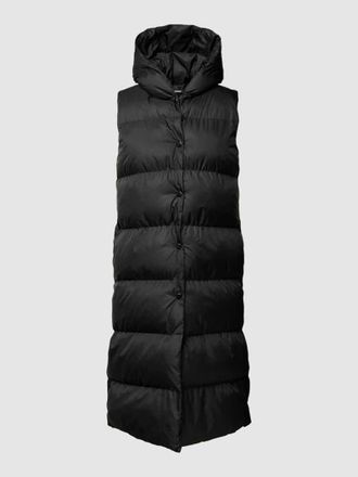 More & More More & More Steppweste mit Kapuze in Black, Gr&ouml;&szlig;e 38