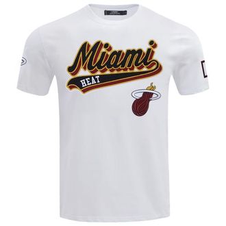 Pro Standard Mens HEAT SCRIPT TAIL SJ TEE - White Size XL