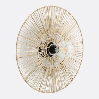 La Redoute Interieurs Wand- of plafondlamp, rond, diameter 50 cm, Yaku
