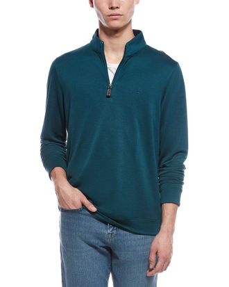 Tailorbyrd Tailorbyrd Solid 1/4-Zip Pullover