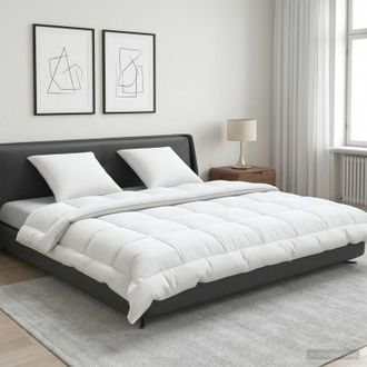 vidaXL Vidaxl Set Di Piumone E Cuscini 3 Pz 220x260 Cm Estate 200 Gsm Lana