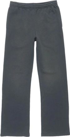 Acne Studios Pantalones de Felpa con Logo Estampado - Trousers - Mujer - Negro - 2XS