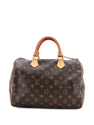 Louis Vuitton Speedy Handbag Monogram Canvas 30 satchel - Bruin