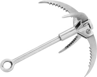 Elle Gancho De Agarre Plegable De Acero Inoxidable, Garra De Escalada Antideslizante, Gancho De Escalada, Equipo De Escalada, Pesca Magn&eacute;tica Para Escalada