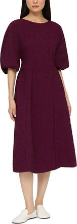 Lafayette 148 New York Short Balloon Sleeve A-Line Dress