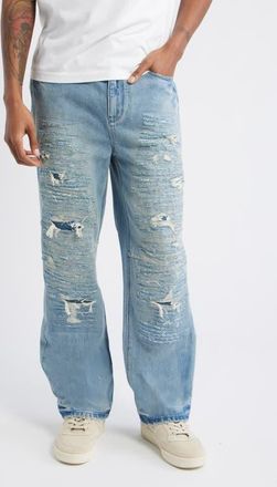Rta Jonas Frayed Horizon Distressed Jeans at Nordstrom, Size 31