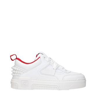 Christian Louboutin Sneakers Astroloubi Heren Wit Leer