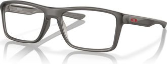 Oakley 55mm Rectangle optical glasses in Grey at Nordstrom