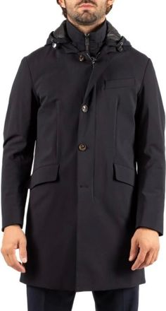 Montecore Hombre, Abrigos, Azul, Talla: L