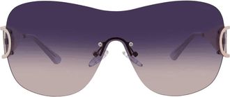 Guess Blue Gradient Shield Ladies Sunglasses GO00038 32W 00