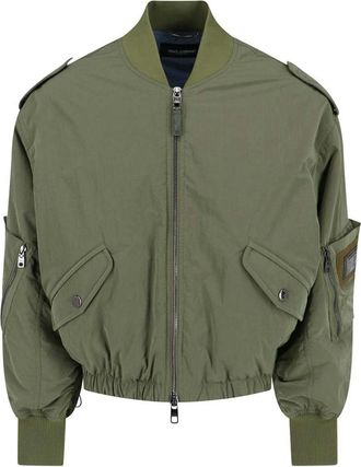 Dolce & Gabbana Logo Bomber Jacket
