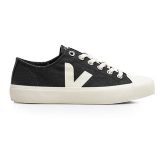 Veja Sneakers, male, Black, Size: 10 US Mens Canvas Sneakers Wata II