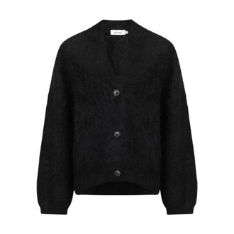 Knit-ted Maris Cardigan - Dames - Truien - Zwart - Maat: S Nylon