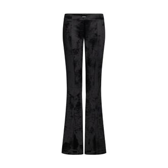 Dondup Pantalone Erotica - female - Dondup - Wide Trousers - Black - S - Trousers