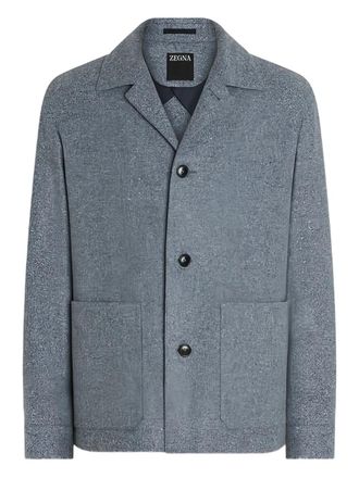 Ermenegildo Zegna Jack met zak en knoop - Grijs