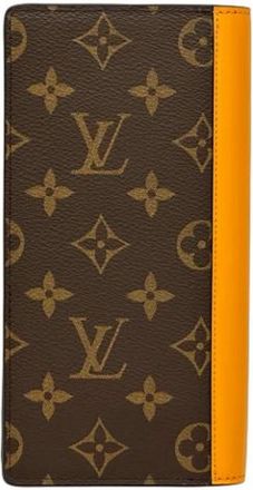 Louis Vuitton Pre-owned Long Wallet (bi-fold) - Heren - Vintage Accessoires - Bruin - ONE Size - Vintage