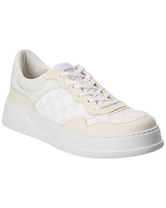 Gucci Gg Supreme Canvas & Leather Sneaker