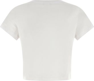 Maison Kitsun&eacute; White Cotton T-Shirt