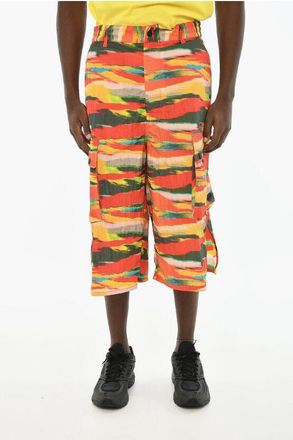 Dsquared2 Shorts Multicolore con Bottone Logato taglia 52