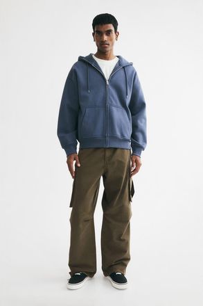 H&M Loose-fit Cargo Pants in Khaki Green at Nordstrom, Size Xx-Large