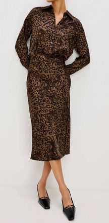 Rails Jazlyn Dress In Ginger Spotted